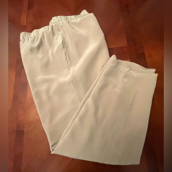 Vintage Pants - Vintage Neiman Marcus Silk Trousers Size 10